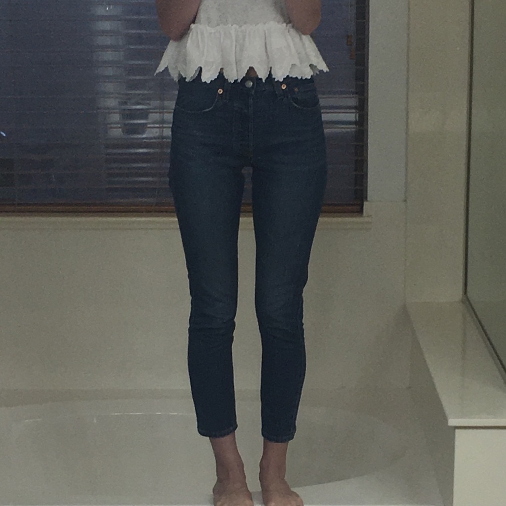 Levi’s 501 Ultra High Rise Skinny Jeans - Size 25 - Picture 2 of 2